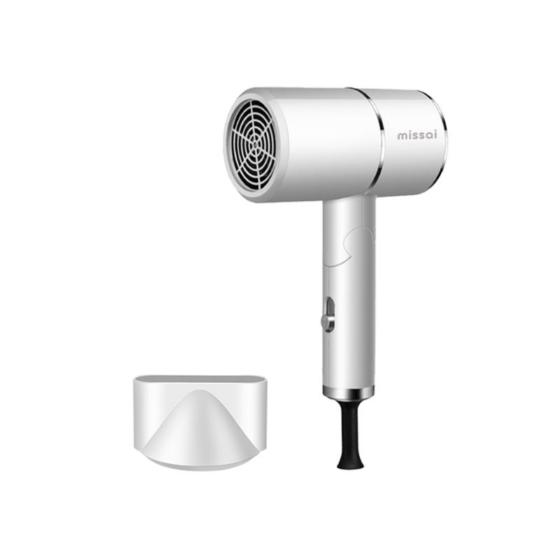 Hair Dryer Ion Mini Hot Air Electric Hair Dryer 850W Strong Air Hot Air Warm Air Hair Dryer 3 Modes Fast Drying Portable 5