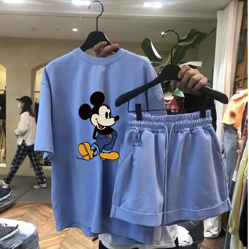 Spring and Summer New Leisure Sports Suit Women's Fashionable Stylish Youthful-Looking Loose Slim Two-Piece Suit Fashion