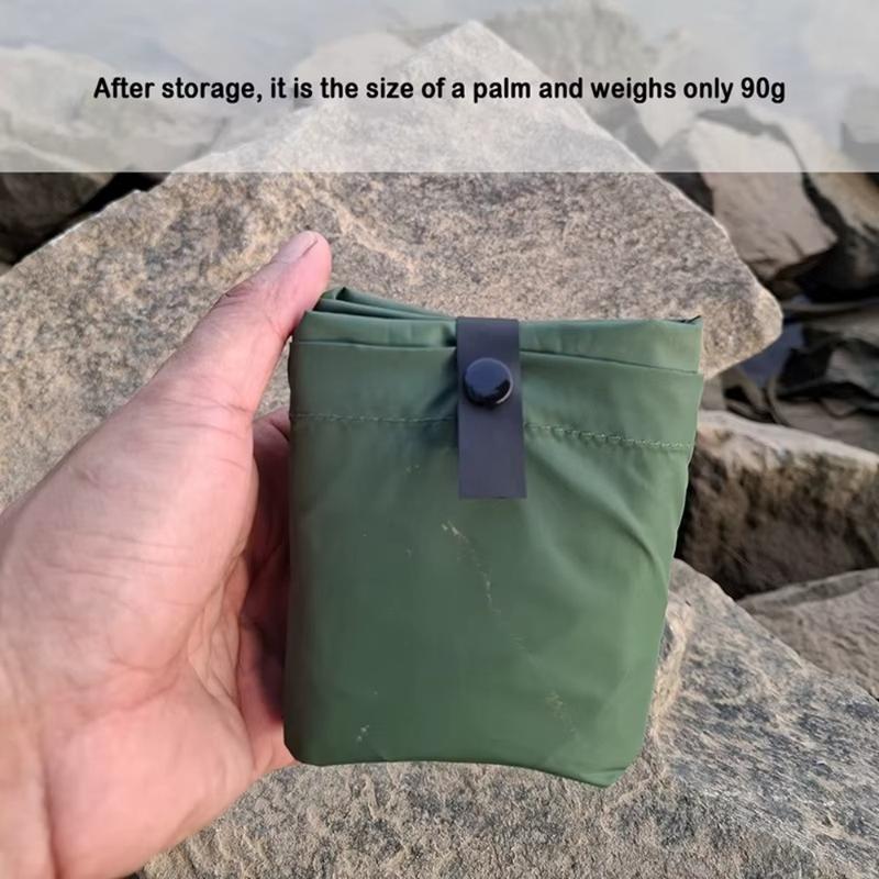 Portable Folding Inflatable Seat Cushion Lightweight With Storage Bag Air Sitting Pad Moisture and Water Resistant Chair Cushion Camping 3