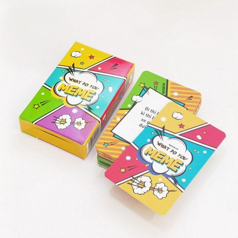 Product Introduction of Bộ Bài MEME 3 bản mới nhất, Trò chơi Boardgame WHAT DO YOU MEME hài hước lầy lội chơi cùng bạn bè 22