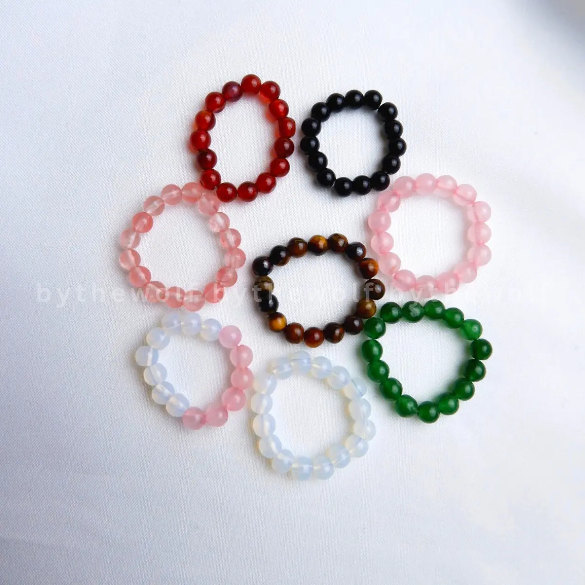 Cincin Manik Batu Alam - Crystal Ring