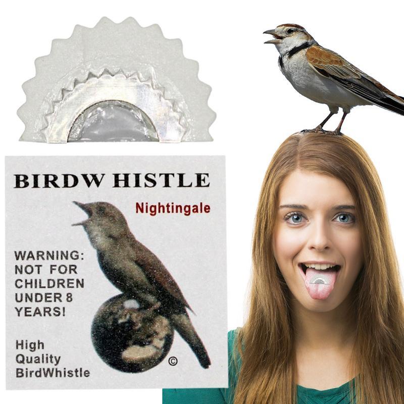 Bird Whistle That Fits Inside Mouth Hiden Magic Tweeting Noisemaker Toy ...