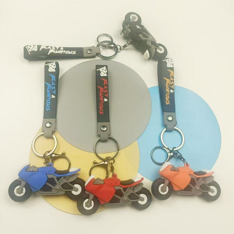 Product Introduction of Simulation Motorcycle Keychain Backpack Pendant Motorcycle Backpack Keychain Decoration Couple Men's Activity Gift 15