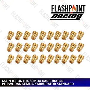 (BISA COD) MAIN JET KARBU PE PJ MJ SPUYER MAINJET KEIHIN KARBURATOR PE KARBU PILOT CPO BLACKVIPER BLACK VIPER