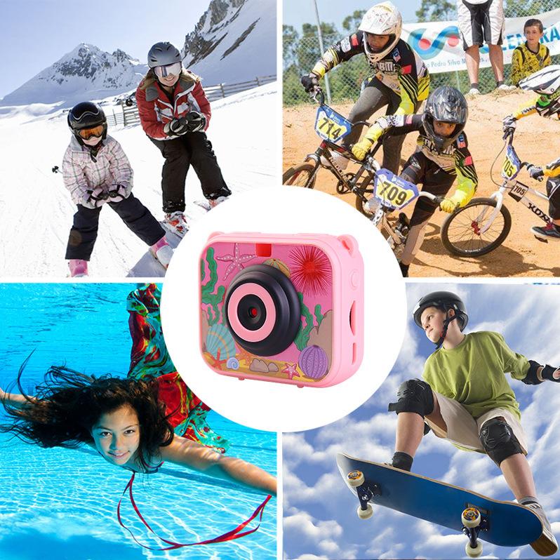 Product Introduction of Cross-Border Children's Digital Camera Drop-Resistant HD Home Gaming Outdoor Waterproof Camera Cartoon Student Camera 11