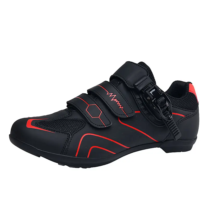 Mountain Bike Lock-Free Riding Shoes Men's and Women's New Road Bike Lock Shoes Hard Bottom Outdoor Lock-Free Cycling Shoes Help