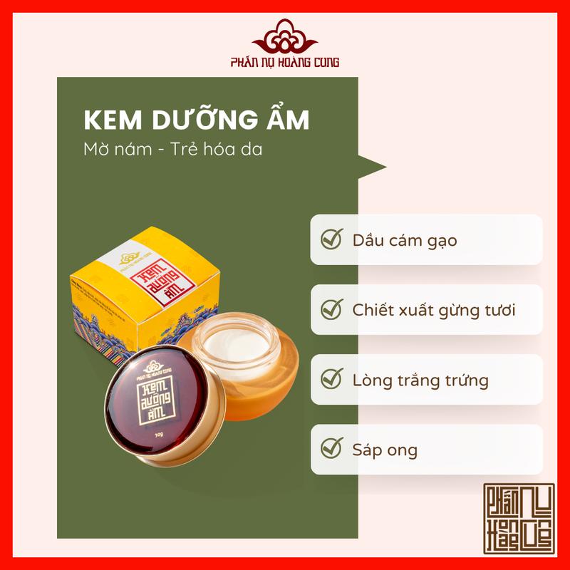 Kem Dưỡng Ẩm Phấn Nụ Hoàng Cung Skin care Làm Đẹp Da Kem Face kem dưỡng Women Dưỡng Ẩm Da kem chính hãng mỹ phẩm Việt Nam kem mặt kem dưỡng