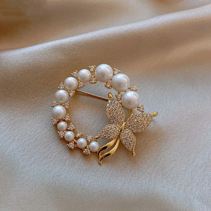 Butterfly Flower Brooch, Fashion, Multi-functional Accessories, Decoration, Large Brooch Collar Accessories