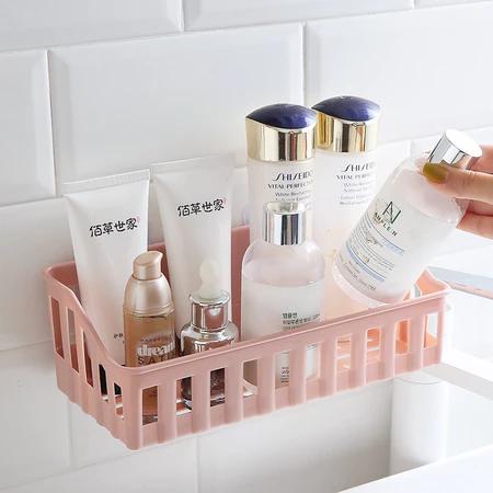 Kệ để đồ dán tường đa năng nhà bếp nhà tắm chất liệu bền bỉ chống nước dễ dàng lắp đặt 2