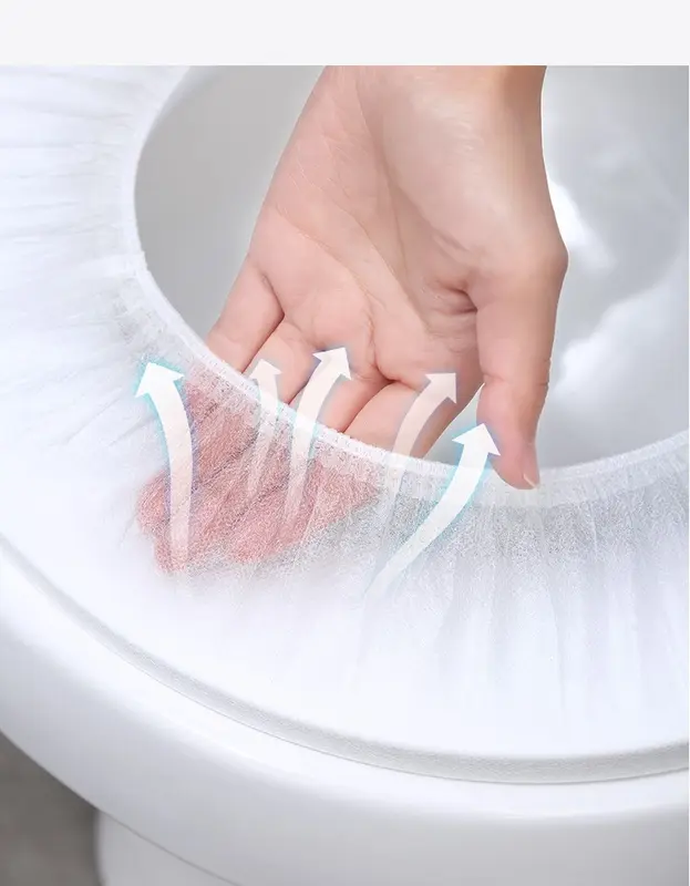 SET 10 MIẾNG LÓT BỒN CẦU, TOILET GIỮ VỆ SINH, AN TOÀN, TIỆN LỢI 1