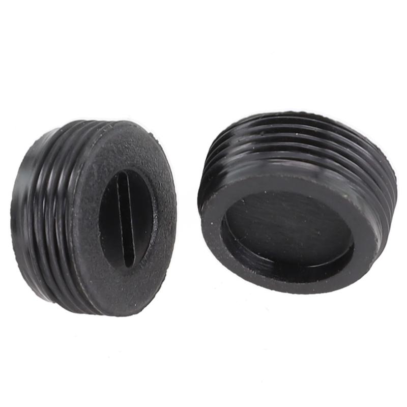 Nắp Giá Đỡ Chổi Carbon, 2 Cái, Nắp Chổi Điện Thích Hợp Cho Máy Mài Góc Và Máy Khoan Điện, Thay Thế Cho Động Cơ, Phụ Kiện Nhựa Màu Đen 2