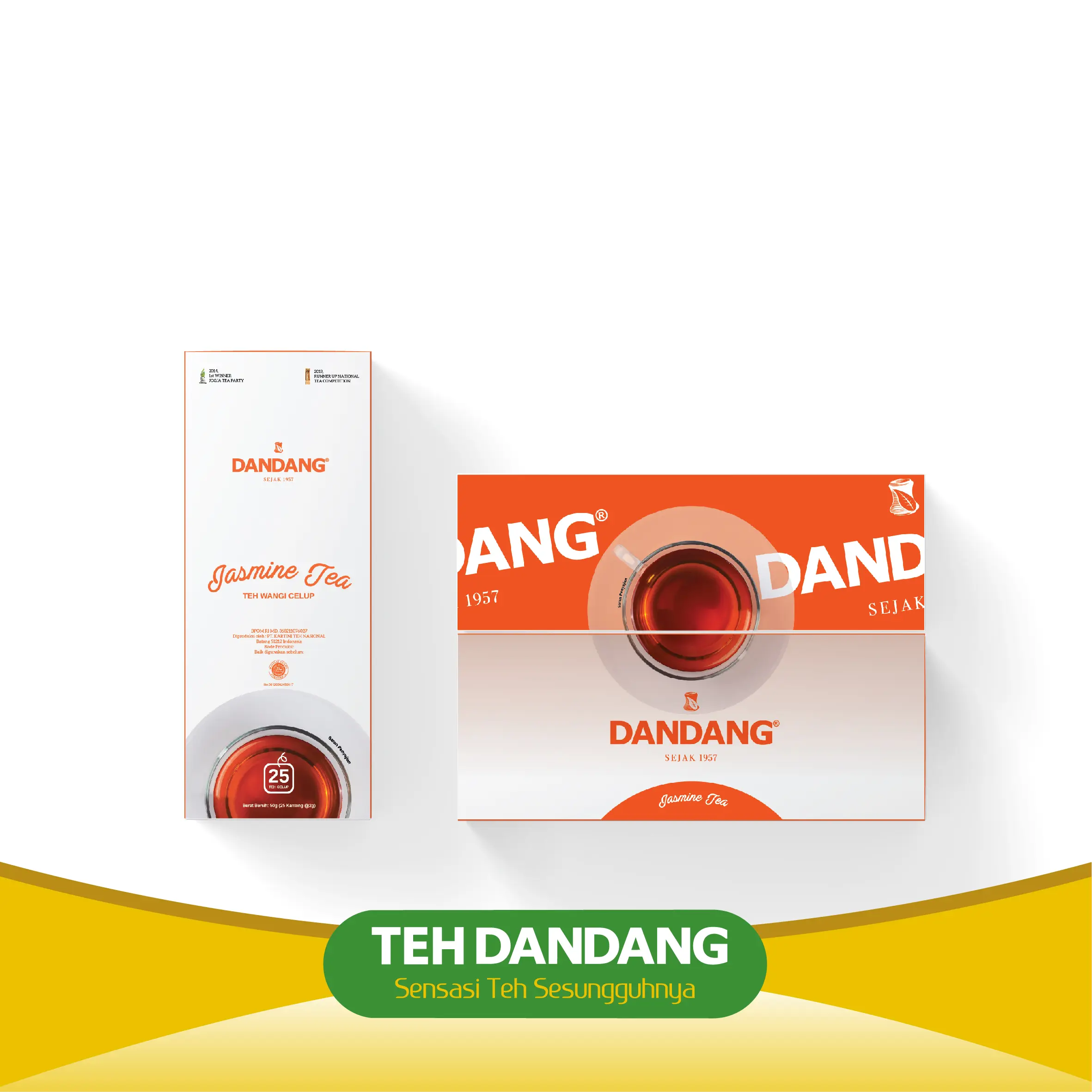 Teh Dandang Jasmine - Teh Celup isi 25 teabag