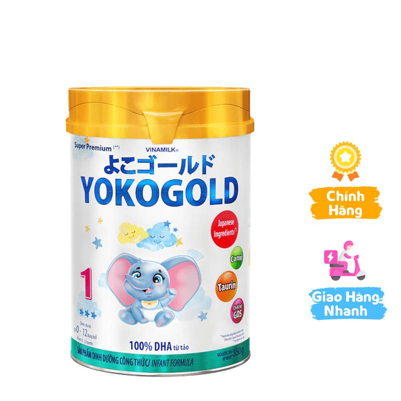 Sữa Vinamilk Yoko Gold 1 cho bé từ 0-1 tuổi 350g