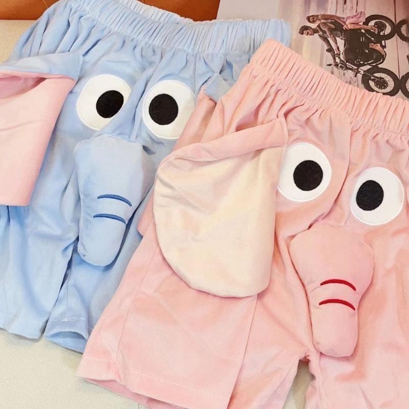 Quần đùi voi Chất lượng cao Dễ thương và vui nhộn Dành cho nam và nữ Dáng Rộng rãi Thích hợp cho mùa hè Đồ Ngủ Cặp Đôi Dumbo dễ thương Hàng mới về năm 2025 RUBY ❤️ Giảm giá thời gian có giới hạn Được làm bằng bông tinh khiết Áo phông Unisex