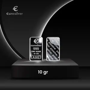 Eurosilver Logam Mulia Perak 10 Gram - Perak Murni 999.9