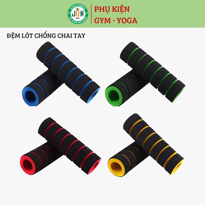 [1 Đôi] Ống mút lót tạ chống chai tay khi tập gym, street workout Jun Sport Nam Tạ Tay