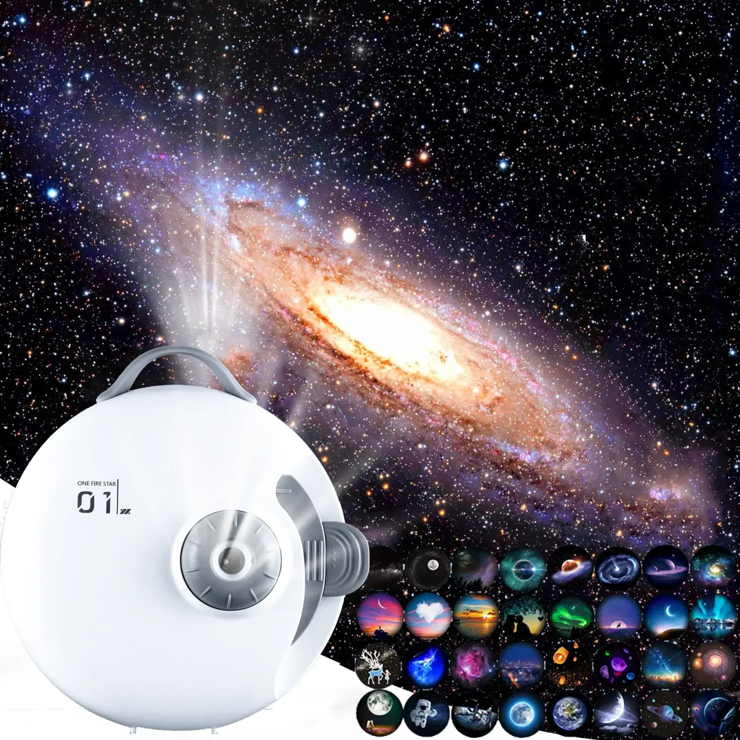 Máy Chiếu Thiên Văn Ngân Hà, 32 Trong 1, Đèn Ngủ Bầu Trời Đầy Sao, Có Bluetooth Và Máy Chiếu Ngôi Sao Âm Nhạc, Đèn LED, Thích Hợp Để Trang Trí Phòng Ngủ Cho Trẻ Em