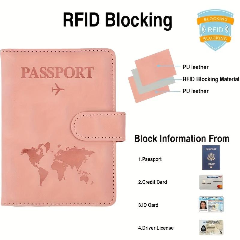 Product Introduction of Anti Theft Travel Passport Card Bag, RFID Multifunctional Passport Bag, PU Leather Wallet 5