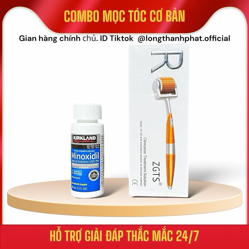  . Mã 02  Combo Mọc Tóc Cơ Bản. Gồm minoxidil 5% + Lăn Kim  0,5mm Hoặc 1,5mm .Sản Phẩm Chăm Sóc Tóc Chuyên Nghiệp ,Dưỡng Tóc ,Phục Hồi Tóc 
