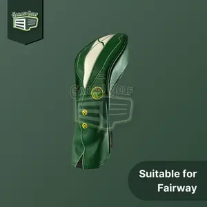 READY Green Jacket Fairway Head Cover Garasi Golf - Sarung Penutup Stick Club Wood