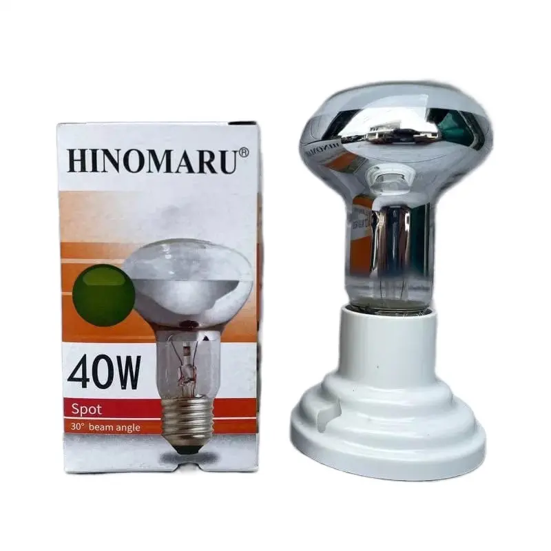 lampu UVA NR63 sprot pemanas reptil HINOMARU / LAMPU PENGHANGAT AYAM / MAKANAN LAMPU PIJAR SPOT NR63 25W/40W/60W Lampu ayam 1