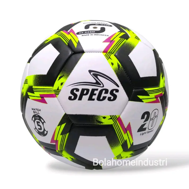 SPECS Bola Sepak SPECS LIGHT SPEED 20 Size 5 . Bola Kaki Size 5 . Bola Kaki Berkualitas Bonus Pompa 2