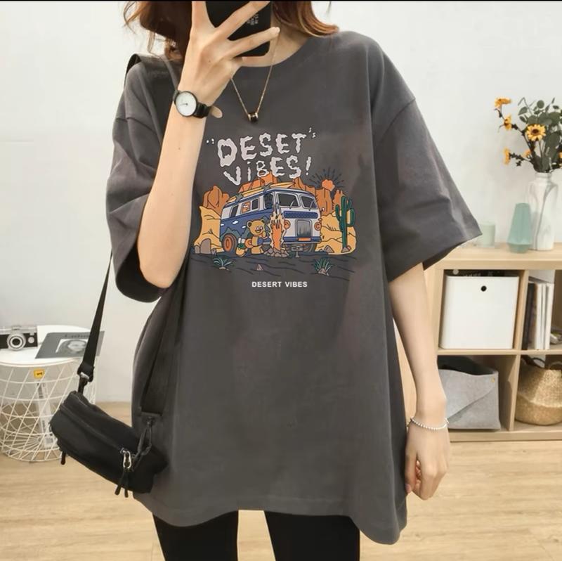 Product Introduction of ④Áo phông nam nữ dáng rộng unisex chất cotton cực xinh 3