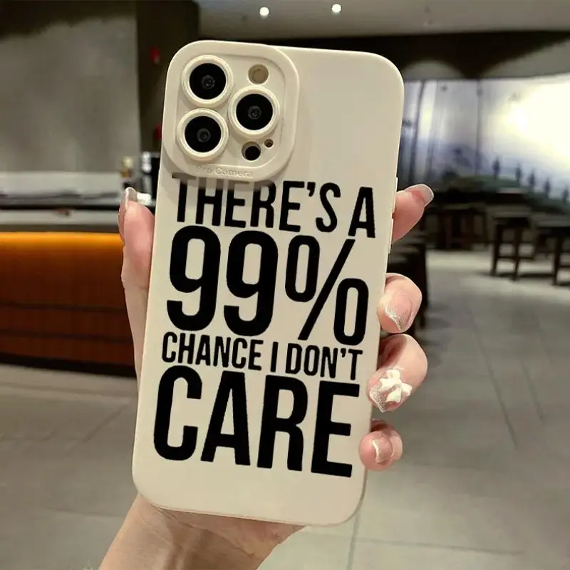 Phone Case, Letter pattern design Mobile Phone Protective Cases, Shockproof & Soft Cellphone Cover for iPhone