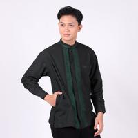 Gambar Baju Koko BHS Classic Motif Kombinasi Olive Tua 01 - M dari SarungBHS Kab. Gresik 4 Tokopedia