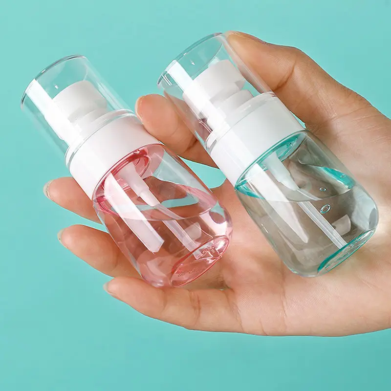 Chai Xịt Phun Sương Mịn, Có 30ml / 60ml / 100ml, Chai Nhựa, Thích Hợp Đựng Kem Dưỡng Da, Nước Hoa Du Lịch, Có Thể Nạp Lại 2