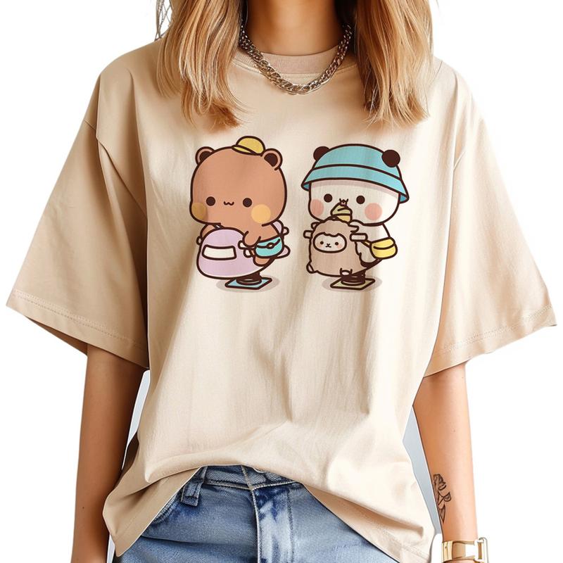Product Introduction of Bubu And Dudu top women graphic Japanese Y2K t shirt girl Japanese streetwear clothing 10