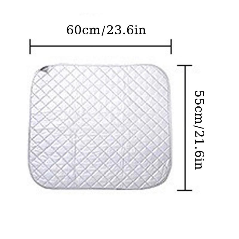 Conilii Iron Pad for Quick Repairs Heat Resistant Ironing Pad Foldable Ironing Board Cover Heat Resistant 200°c Compact Size Dryer Cover for Ironing Table Buyers' Choice 8