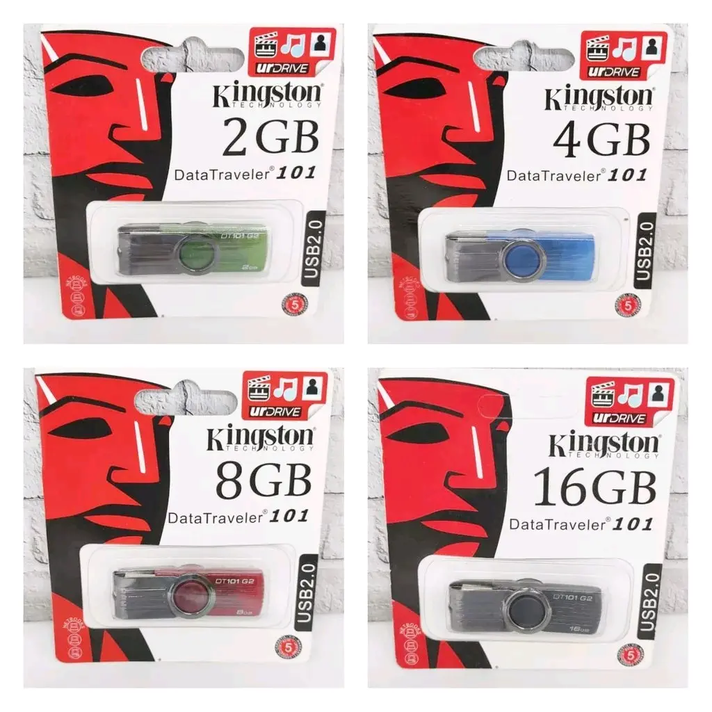 Flashdisk Kingston Ready Berbagai Ukuran