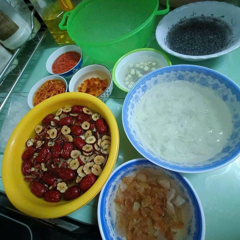 Chè tuyết Yến dưỡng nhang set ít đường tặng 1 gói tuyết Yến 2