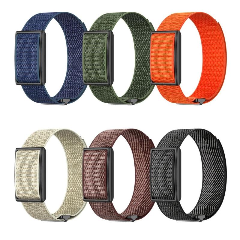 Chất lượng cao Nylon Ban nhạc thể thao 22mm Có thể điều chỉnh Dây đeo thiết bị theo dõi thể dục Thiết kế vòng lặp Thoáng khí Vòng đeo tay for Vòng Quanh Cực dành cho nam và nữ