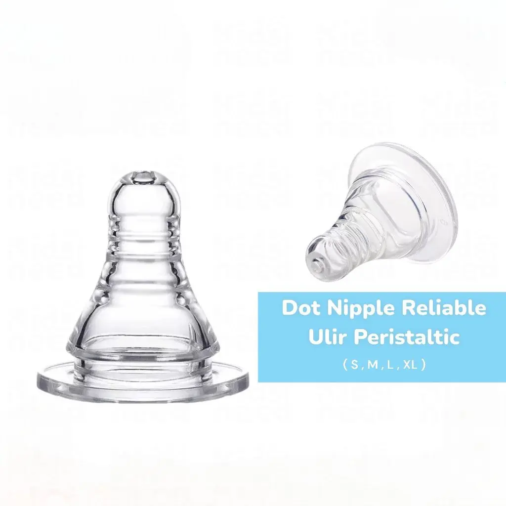 Dot Reliable Bayi Ulir Peristaltic Size S/M/L/XL BPA Free