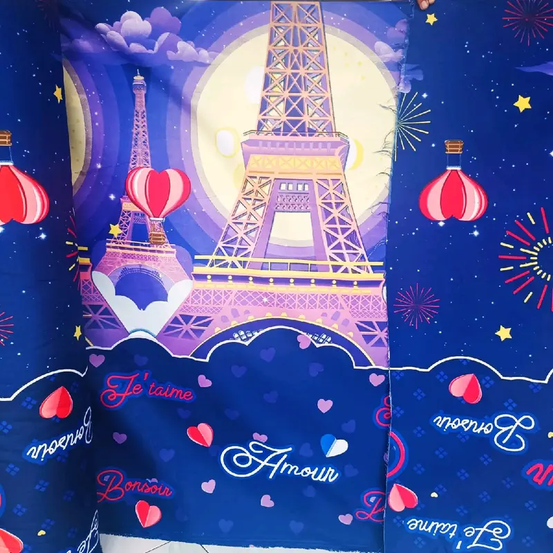 BAHAN KAIN SPREI/GORDEN MOTIF KARAKTER (LEBAR 240 CM) 7