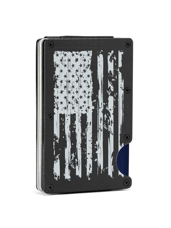 Men's Metal Card Holder, Simple Credit Card Holder for Men, Business Style Portable Cardholder for Daily Used, Casual Trendy Versatile High-quality Daily Wallet 0