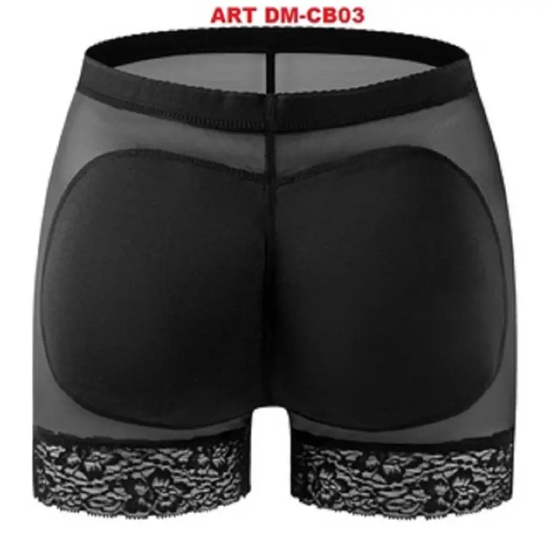 Shapewear Celana Dalam Busa Korset Wanita Model Renda / Celana Boxer Korset Shapewear DM-CB03 0