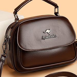 Fashion Small Round Bag Summer Women's Handbag Crossbody Bag Shoulder Bag, Adjustable Strap, Multi-layer Storage, Multi-scenario Usable Wallet Coin Purse