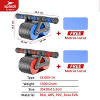 Gambar SPEEDS Ab Wheel Ab Roller Automatic Rebound Alat Olahraga Otot Perut Fitness Excercise Sixpack - -14 MERAH dari Speedsindonesia Kota Surabaya 2 Tokopedia