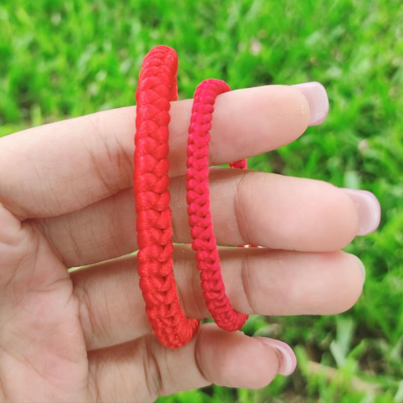 Product Introduction of [Chi Chi] Vòng Tay, Lắc Tay Nam Nữ Sợi Chỉ Đỏ May Mắn Có Khóa Bằng Gốm - MS040 Phụ Kiện vòng  tay bằng vải 6