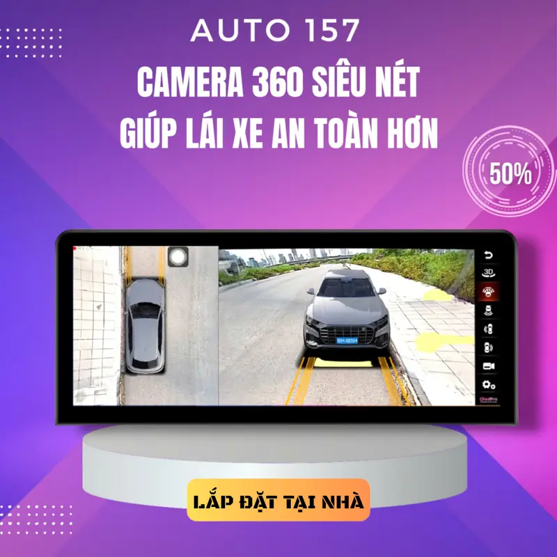 Màn Hình Android Ô Tô OLEDPRO Premium 12.3  4/32gb chíp 8 nhân mạnh mẽ cao cấp BH 18 tháng 3