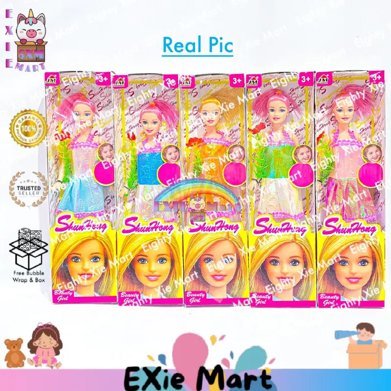 MAINAN ANAK PEREMPUAN BONEKA SET BOX - MAINAN GIRL BONEKA SET - MAINAN BONEKA IBU DAN ANAK 2