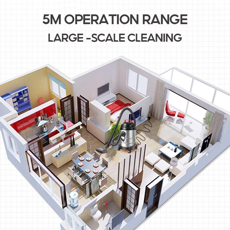 Product Introduction of Promo Guncang Tixx Vacuum Cleaner 35L  3in1 Vakum/Air Hisap/Blower Sedot Debu Basah Kering Vacum Blower Wet Dry Penyedot Debu Merah Stainless vacum  cleaner deerma  vacuum vacum 64
