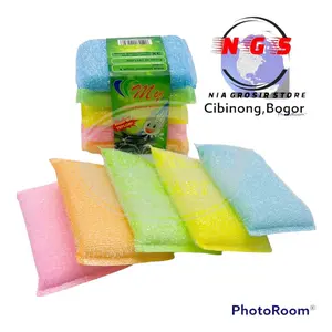 spons cuci piring / busa cuci piring / spons serbaguna Pembersih