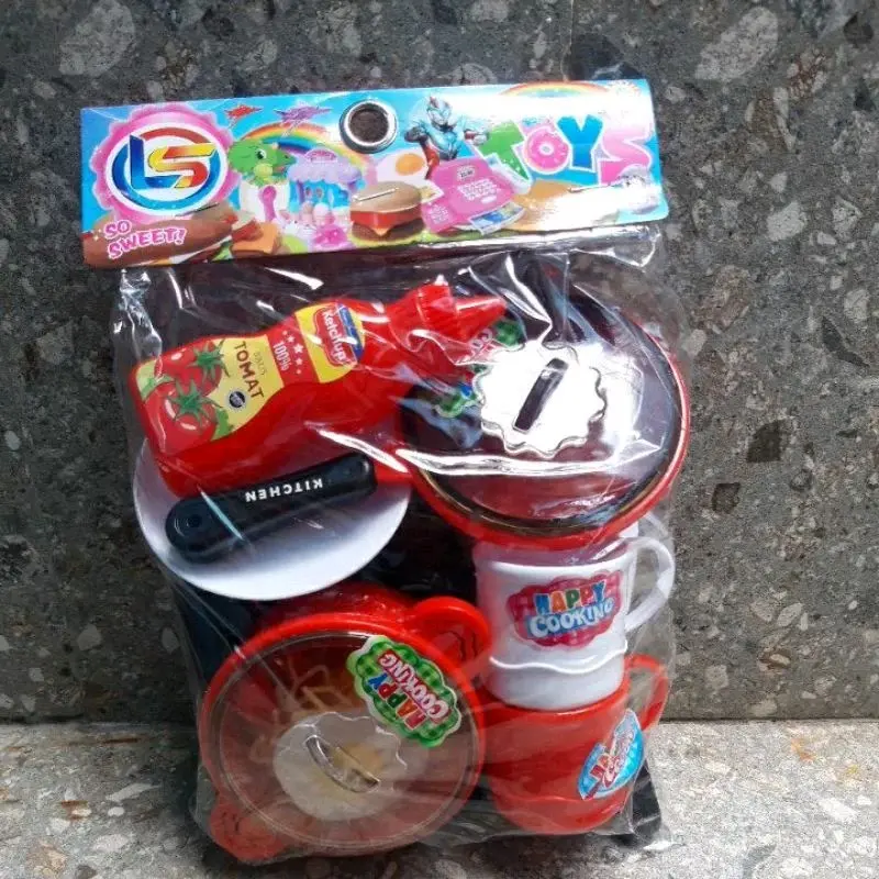 Mainan Masak Anak LM 10 Kitchen Set