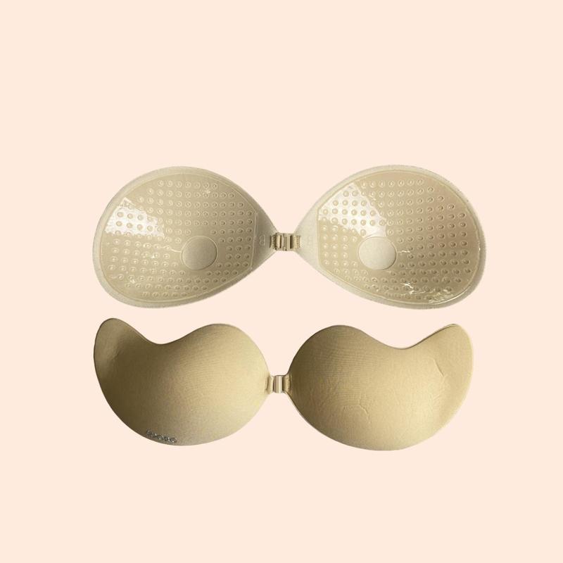 [BIG SALE] ADORE Combo 2 Cặp Dán Ngực Silicone Bra Cài Trước Tạo Khe Đẩy Ngực Bám Dính Tốt Tặng kèm Dây Đeo Trong Suốt cup 3