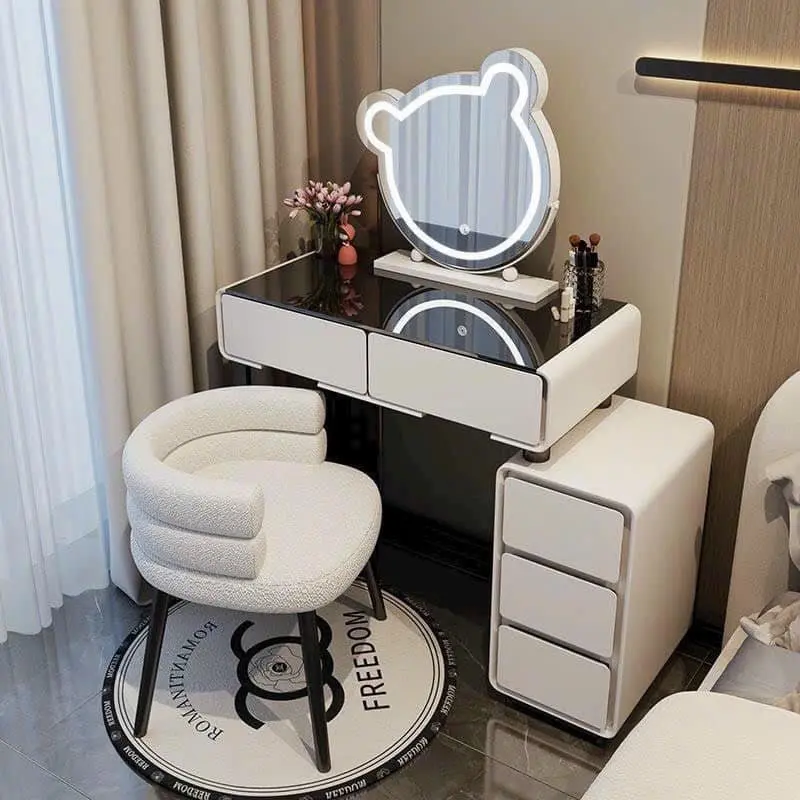 Bàn trang điểm đèn led