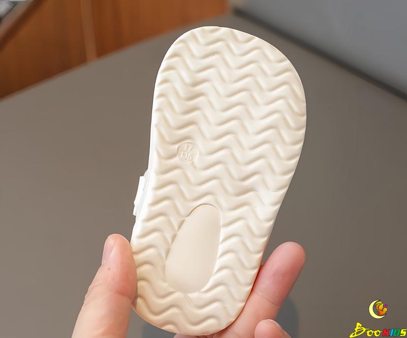 Dép Sandal Cho Bé Trai Bé Gái Có Video 0-4 Tuổi Chống Vấp Trơn Trượt Siêu Nhẹ Hình Gấu Poo 9